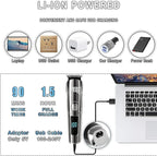 Trimmer for Men Features Waterproof Electric Razor for Your Needs Including Nose, Body, Face and Mustache, Cordless Hair Clippers Shavers for Men Grooming Kit, Silver Color