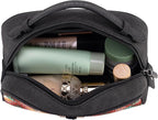Montana West Wrangler Makeup Bag for Women Small Cosmetic Toiletry Bags Western Make Up Pouch Durable Cute Travel Purse,Black