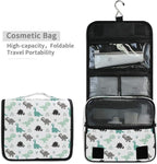 senya Hanging Travel Toiletry Bag Kit Makeup Case Cosmetics Organizer for Men Women