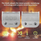 Professional Detachable Replacement Ceramic Blades set,compatible with oster Classic 76/Star-Teq/Power-Teq andi A*dis AGC,BDC,BGC,MBG Series Clippers (size 000+0A)