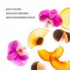 Touchland Hydrating Body & Hair Fragrance Mist, Peachy Lychee, 2 FL. OZ. Travel Size Body Spray