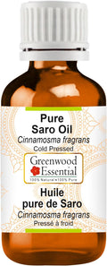 Greenwood Essential Pure Saro Essential Oil (Cinnamosma fragrans) Steam Distilled 5ml (0.16 oz)