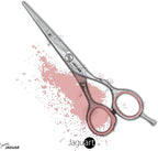 Jaguar Tender Love Floral Hairdressing Scissors, Right Handed Offset Handle, 5.5 Inch