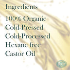 Baar Palma Christos Roll-On, Organic Castor Oil 3 oz (Pack of 2)