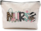 Nurse Cosmetic Bags With Zipper - Gifts for Women & Nursing Students