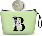 Birthday Inspirational Bridesmaid Proposal Team Small Gifts for Women Mom Aunt Teacher Sister Coworkers Makeup Cosmetic Bag Travel with Mirror Mothers Day Christmas Graduation B