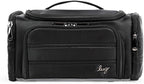 Lug Trolley Medium Cosmetic Case, MIDNIGHT BLACK