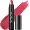 FOCALLURE Ultra Chic Lipstick,Rich Vitamin E Lip Crayon,Lightweight Color without Drying or Fading,Long Lasting Waterproof Lips Makeup,SMOKY CARMINE