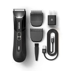 MANSCAPED® The Lawn Mower® 4.0 PRO - Groin & Body Hair Trimmer, Updated SkinSafe® Trimmer Blade, Waterproof Wet/Dry Groomer, USB-C & Wireless Charging Compatible, Men’s Ball Shaver with Travel Lock