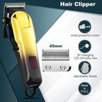 Hair Clippers Set for Men,Hair Clipper Trimmer with LED Display, Professional Cordless Hair Clipper Shaver Beard Trimmer, Hair Cutting Machine for Men, Holiday Gift for Him Father's Day Gift