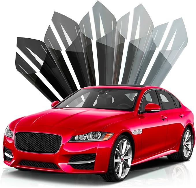 TOYOCO Window Tint Film for Cars 20% VLT 29.5in x 25Ft Ceramic Window Tints, Blocks 99% UV & IR Rays, Heat Resistant Anti Glare Film for Windshield, Scratch Resistant Sun Shade Auto Tint Roll