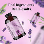 Pure Lavender Essential Oil - Lavender Oil for Hair Skin and Nails Plus Aromatherapy Diffusers Humidifiers Linens and Baths for at Home Spa Self Care - Premium Grade Non-GMO in Glass Bottle (4 Fl Oz)