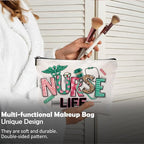 Nurse Makeup Bags,Nurse Gifts for Women,Nurse Cosmetic Bags With Zipper,Nurse Gifts for Nursing Student,Student Nurse Gifts(F style)