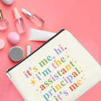 Makeup Bag Assistant Principle Gifts for Women, Assistant Principal Appreciation Gift in My Assistant Principal Era Cosmetic Bag Zipper Makeup Pouch