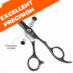 Sirabe HIGH-END Professional Hair Cutting Scissors Shears - Ultra Sharp Blades for Precise Cutting - Barber Shears Haircut Scissors 440C Stainless Steel for Salon Hairstyling & Home Hairdressing