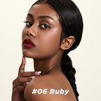 ITY Velvet Matte Finish Lip Stain-Mousse Textured Lip Clay, Red Shade, Conceals Lip Lines, Rich Pigment Lip Tint Lipsticks, 0.14 oz (4g) in Ruby