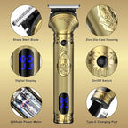 Beard Trimmer Kit for Men - Professional 6 in 1 Hair Clipper Trimmer, Cordless Multi Groomer, Mens Grooming Kit for Beard, Face, Body Nose Electric Razor with Travel Case as Gifts for Him