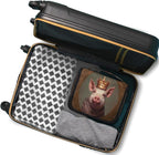 Travel Toiletry Bag for Women & Men Funny Animal Pig Hanging Cosmetic Organizer Portable Waterproof Makeup Case Make Up Bag with Compartments Travel Essentials for Bathroom Shower