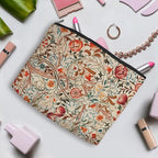 3pcs Colorful Flower Makeup Bag, Abstract Botanical Flower Cosmetic Bag, Christmas Wedding Anniversary Birthday Friendship Gifts for Women Girls Best Friends Sister Bestie Grandma Travel Toiletry Bag