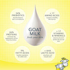Beekman 1802 Face & Body Wipes - Fragrance Free, 30 Count, Cleanses Dirt & Makeup, With Goat Milk, Aloe & Vitamin E