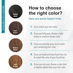 Sport Eyebrow Colorant, Men's Long Lasting Treatment to Cover Gray Brow Hairs, Dark Brown