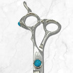 6" Hair Shears - VG-10 Japanese Steel - Professional Grade for Stylists and Barbers - Zen Scissors Line (Cutting)