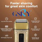 GSKY Professional Hair Clippers, Beard Trimmer for Men Electric Razor