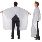 Barber Cape,Professional Salon Hair Cutting Cape,56x63 inches Large Hairdresser Cape for Haircut,Coloring,Makeup,Styling