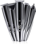 Hatteker Mens Beard Trimmer Grooming kit Hair Trimmer Mustache Trimmer Body Groomer for Nose Ear Facial Hair Cordless Waterproof 5 in 1