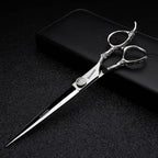 Professional Stainless Steel Hair Clippers for Hairdressers - 6/7/7.5/8/9-inch Sharp Blades (6 inch-4pc)