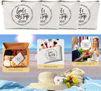 1 Pcs 3 Pcs 4 Pcs Makeup Bag, Girls Trip Gifts Favors Girls Weekend Gifts, Friendship Gifts for Women Bestie Bride