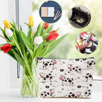 Cow Gifts Makeup Bag Cow Print Stuff Cosmetic Bag Cow Themed Gifts for Women Girls Friend Daughter Cow Stuff Cow Lover Gifts Travel Organizer Zipper Pouch Graduation Birthday Friendship Gifts
