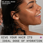 Divine Hydration Hair Conditioner, EWG Verified, Infused with Panthenol and Biotin, For Dry, Brittle Hair, Clean Ingredients, Vegan, Tropical Scent, 8 Fl Oz