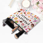 Snack Bags, Emergency Food Bag Packing Cubes for Women Trip Gifts Favors Travel Bag Essentials, Emergency Snacks Gifts for Her Makeup Cosmetic Bag Pouch Purse