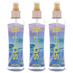 So...? Bondi Beauty Body Mist for Women - 6.9 oz Body Mist - Pack of 3