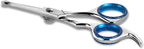 Laazar Straight Dog Grooming Scissors - Comfortable Around The Eyes Cat & Dog Scissors | Blunt Dog Trimming Scissors| Premium Stainless Steel | Grooming Scissors For Dogs - Dog Hair Scissors