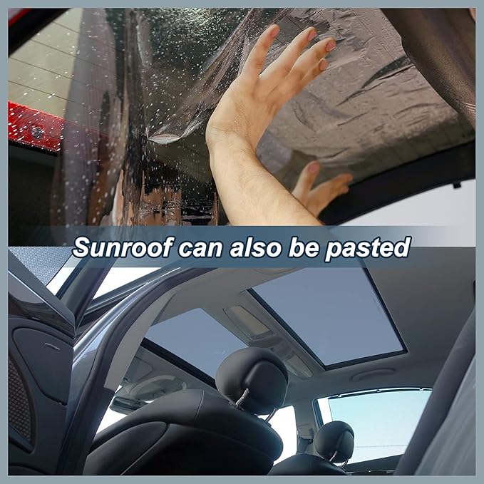 Window Tint Film for Cars, 20% VLT 36" in x 15'Ft Ceramic Automotive Window Film, Blocks 99% UV & IR Rays, Heat Resistant Anti Glare Film for Windshield, Scratch Resistant Sun Shade Auto Tint Roll