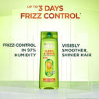 Garnier Fructis Sleek & Shine Shampoo (22 Fl Oz) + Conditioner (21 Fl Oz) Set for Frizzy, Dry Hair, Plant Keratin + Argan Oil (2 Items), 1 Kit (Packaging May Vary)