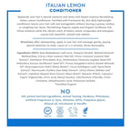 Desert Essence Italian Lemon Conditioner - 8 Fl Ounce - Revitalizing Hair Detangler - Adds Volume - Shine & Strength - Scented - Aloe Vera - Vitamin B5 - Cruelty Free - No Parabens