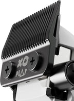 TPOB Play Barber Hair Clippers for Men 7500 RPM with Rubber Grips (White 3 Set)