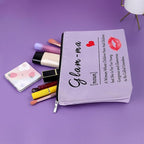 Sazuwu Grandma Makeup Bag Purple Gifts for New Grandma Grandmother Grandma to Be Cosmetic Bag Mothers Day Birthday Travel Pouch