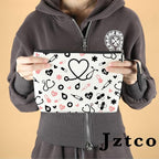 Jztco Nurse Gifts Makeup Bag Nurse Accessories for Work Essentials Nursing Appreciation Nurses Week Gifts for Women RN Toiletry Bag Nurses Day Graduation Birthday Cosmetic Bags