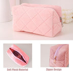 Makeup Bag Small Cosmetic Bags for Purse Women Girls Y2k Checkered Simple Make Up Pouch