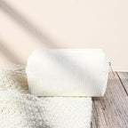 SOIDRAM 6PCS Bridesmaid Proposal Gifts Corduroy Beige makeup bag bulk for Wedding Party Favors Bachelorette party decorations Toiletry Organizer Bag Cosmetic Case Gift