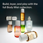 PHLUR Vanilla Peach Trio - Exclusive 3pc Travel Size Body Mist Set ft. Vanilla Skin, Vanilla Nectar, Peach Skin (3 x 3 fl oz)
