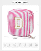 LETGO Gifts for Girls Teen Girl - Pink Preppy Makeup Bag Best Friend Birthday Gifts Teacher Gifts for Women Wedding Gifts Bridesmaid Gifts Daughter Teacher Wife Gifts Teen Girl Gifts