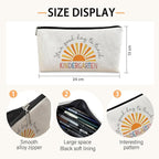 Kindergarten Teacher Gift: Makeup Bag, Cosmetic Bag Zipper Travel Toiletry Bag, Best Teacher Gifts
