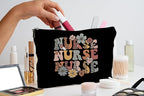 Nurse Makeup Bags - Cosmetic Bags With Zipper for Women & Student Nurses