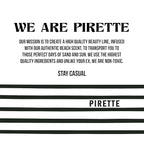PIRETTE Mini Evening Glass Fragrance Oil Roll On, Beach-Inspired, Long Lasting Perfume Oil with Notes of Dark Coconut, Warm Wood, Smoky Vanilla, and Sea Salt, Travel Size Perfume, 0.25 fl oz