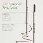 Well People Expressionist Brow Pencil, Defining Brow Pencil For A Natural Finish, Ultra-fine Tip For Total Precision, Vegan & Cruelty-free, Deep Brown